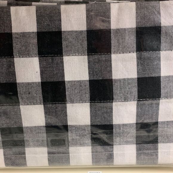 NEW! Buffalo Check Red Truck Window Valance - Picture 5 of 5